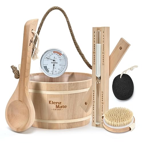 6 Pcs Sauna Accessories Kit Wooden product photo (Home Saunas) — ScooterReviewPro review