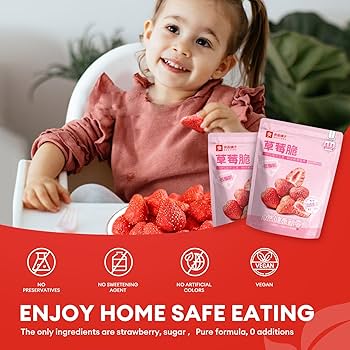 Amazon.com: BESTORE Whole Freeze Dried Strawberry Shortcake