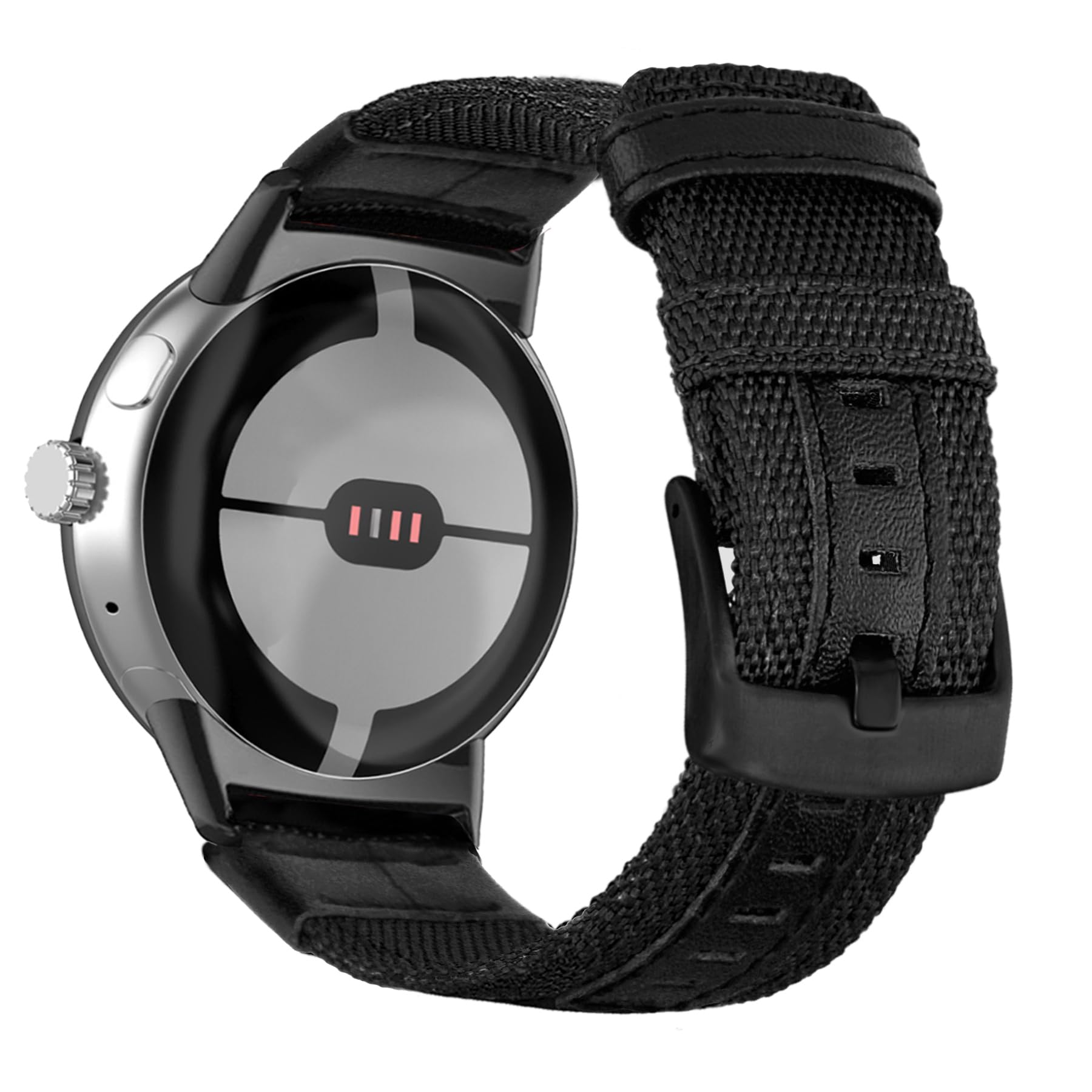 Abanen Woven Nylon Durable Military Style Fabric Watch Bands for Google Pixel Watch 3