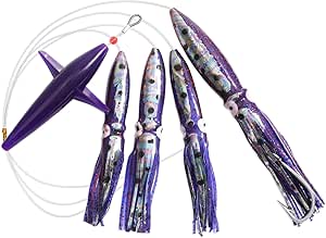 5 Pollici Esca Per Uccelli + 4.5 Pollici Tonno Piuma Teaser - Foto 9