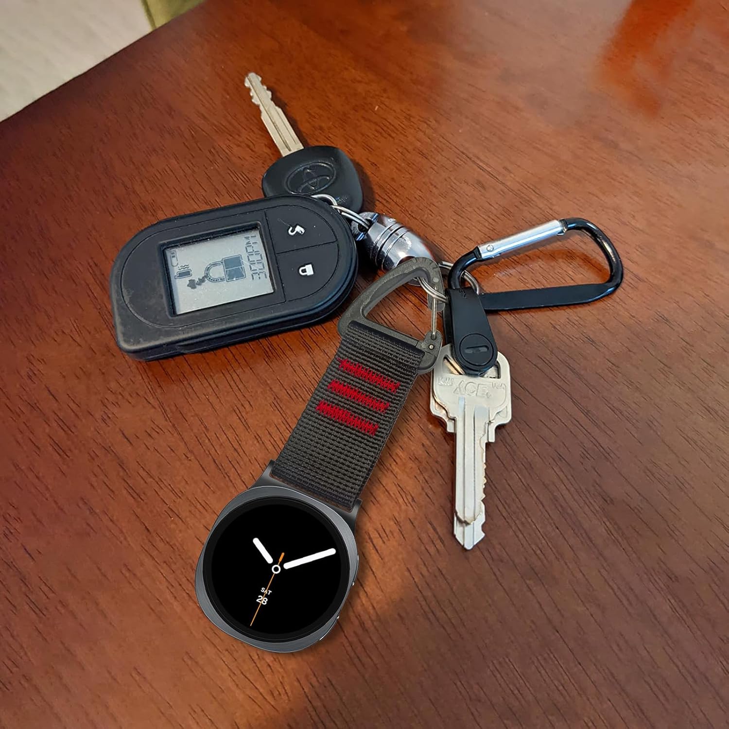 Nurse Watch Fob Compatible with Samsung Galaxy Watch 8 40mm/44mm Bands for Nurse Doctors Healthcare Paramedics Replacement Straps for Galaxy Watch 8 Classic 46mm Necklace Keychain Clip