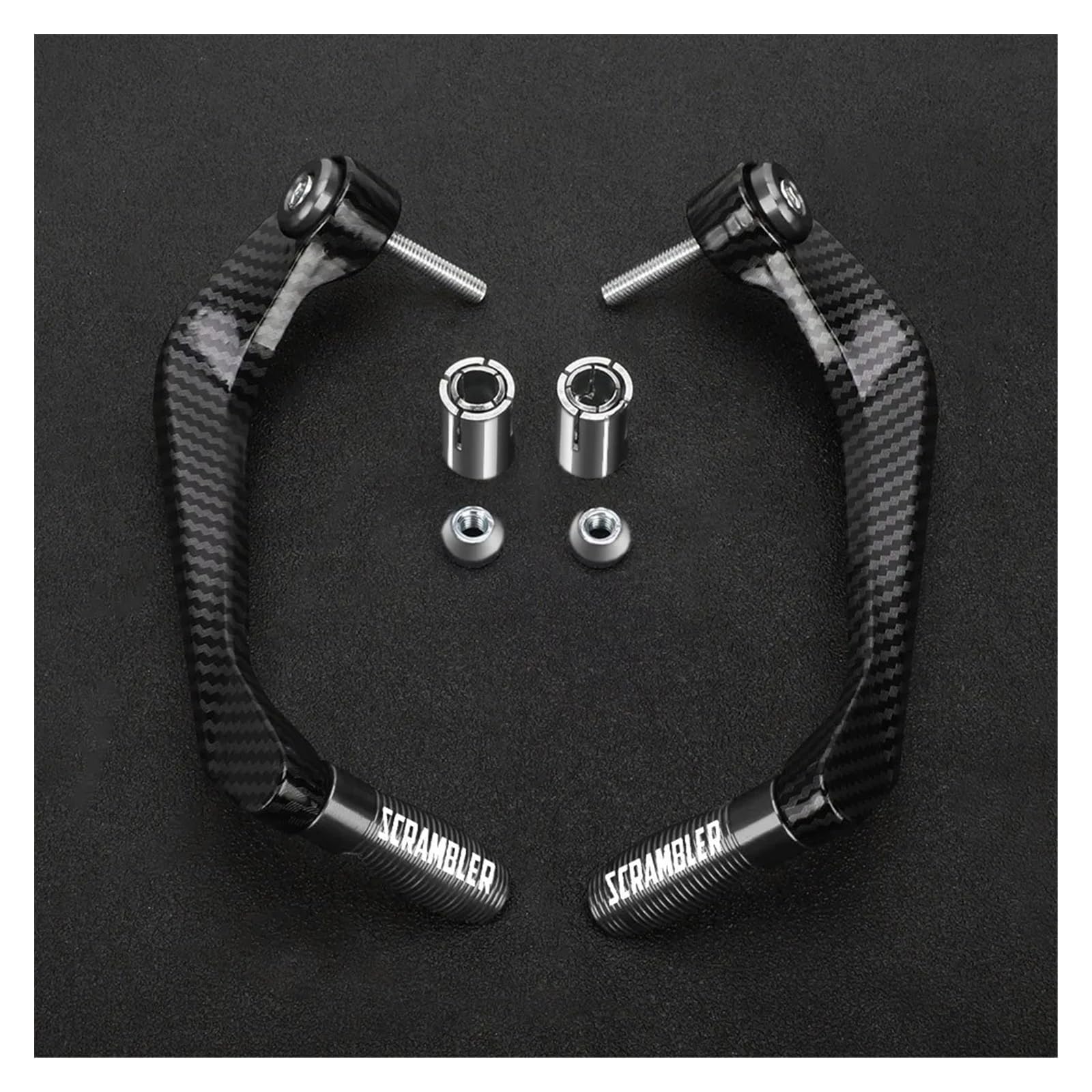 LBCSRMH Motorcycle Brake Clutch Lever Protector for Scrambler 400 800 1100 1200 250 Motorcycle Handlebar Brake Clutch Lever Hand Guard Protector Handguard Lever Guard