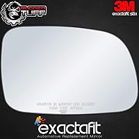 Vista 3 de Espejo lateral del pasajero de repuesto para Jeep Grand Cherokee 1999 2000 2001 2002 2003 2004 Jeep Grand Cherokee Puerta derecha espejos convexos