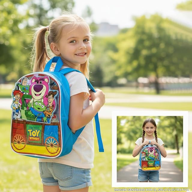 Foto 6 de 8 de Toy Story Mochila Maquillaje Infantil Set Belleza Regalo Niñas