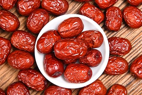 Miniatura 3 de Dátiles rojos de azufaifo prémium 1 libra1598oz fruta seca seleccionada grande y deliciosa 100 natural