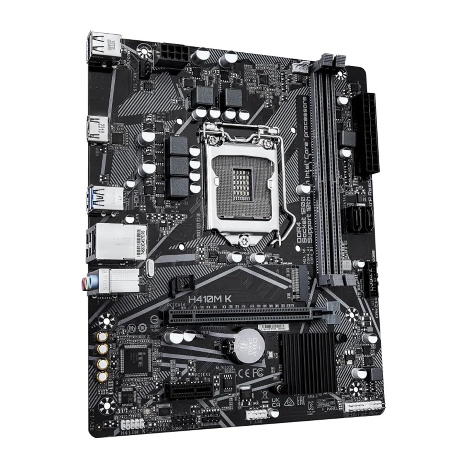 scheda madre Fit For GIGABYTE H410M-K Desktop Intel H410 H410M DDR4 Scheda madre LGA 1200 i7/i5/i3 USB3.0 M.2 SATA3