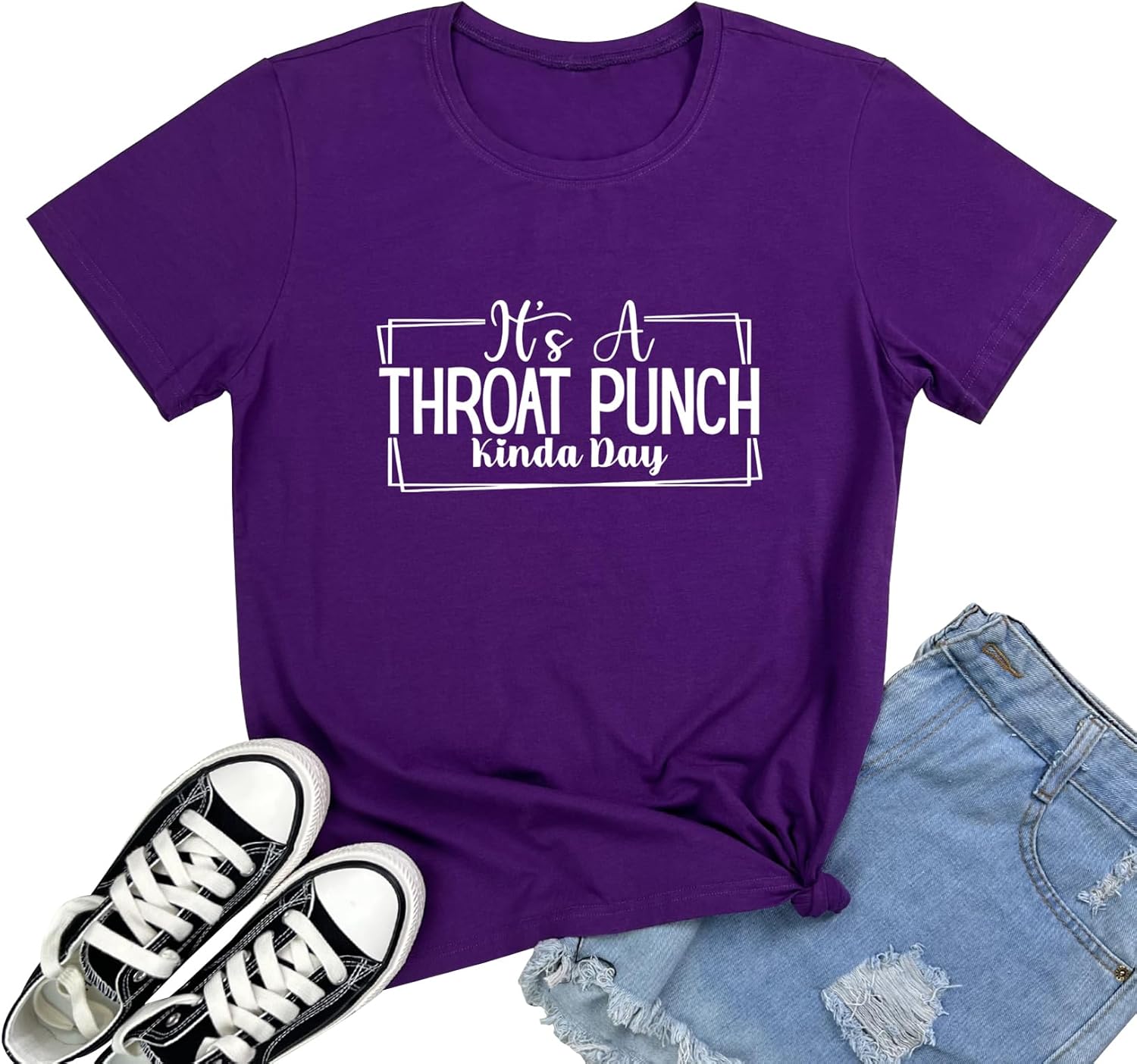 BLACKOO Women Funny Tshirts Graphic Cute Tees