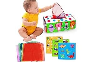 Sense and Grow Tissue Box: Montessori-Inspired Sensory Toy