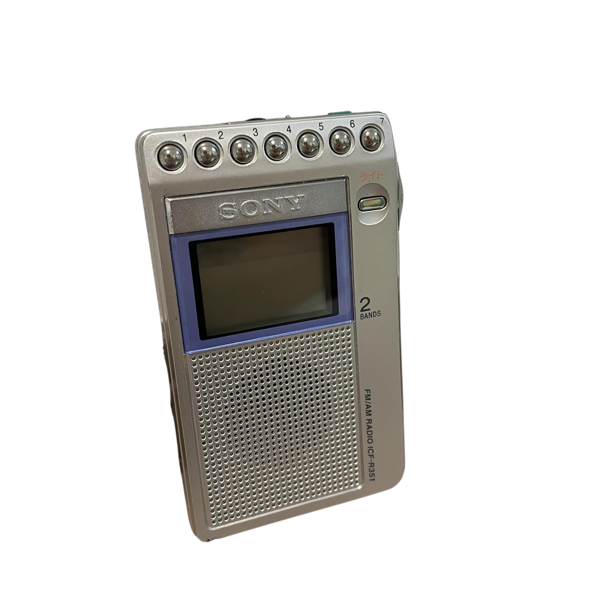 【中古品】SONY FM/AM ポケッタブルラジオ R351 ICF-R351(中古品) SONY FM/AM ポケッタブルラジオ R351 ICF-R351 工場 直営 店