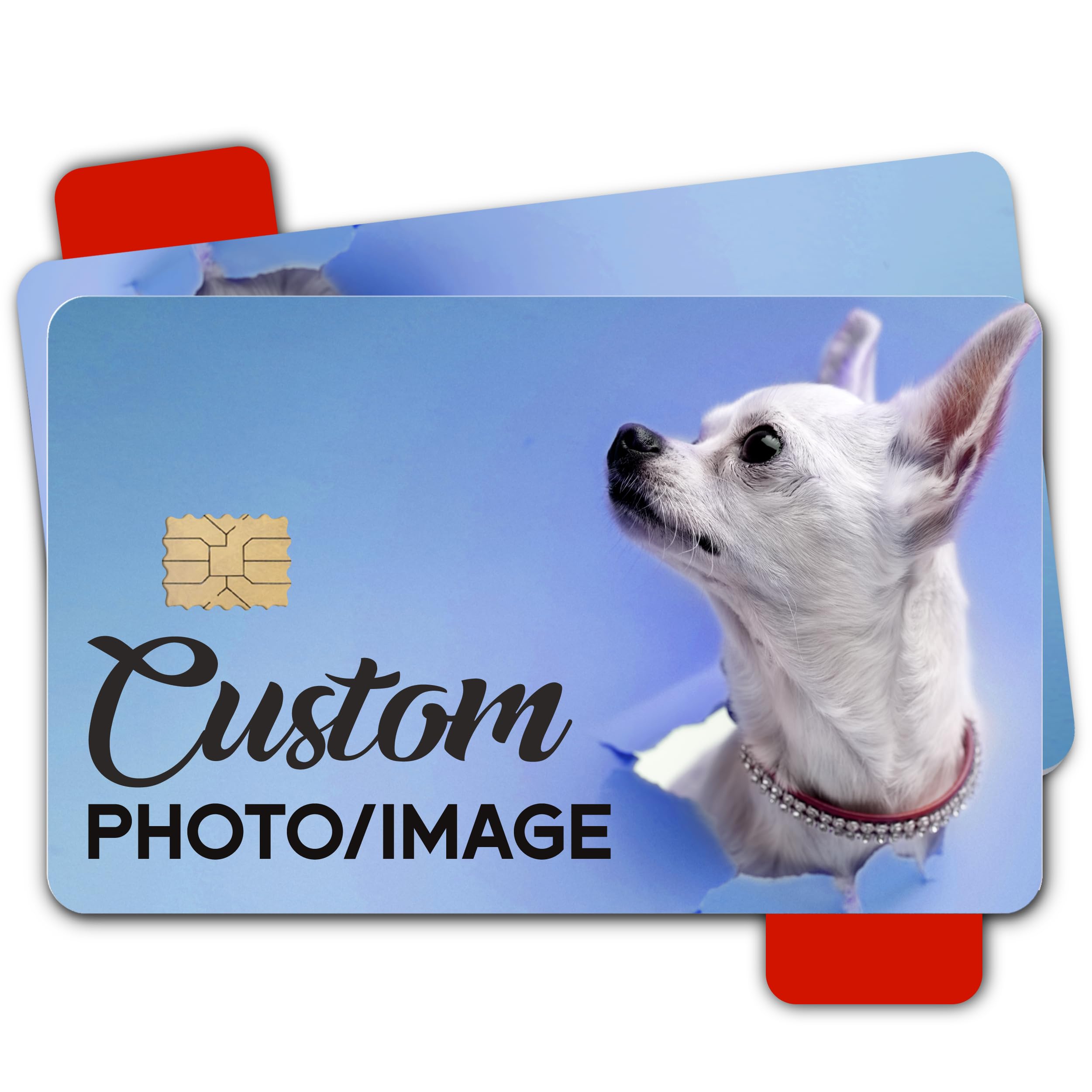 Amazon.com: Custom Credit Card Cover - Personalized Debit Card Skin Sticker  - Removable Debit Card Sticker - Vinyl Card Covers for Debit Cards