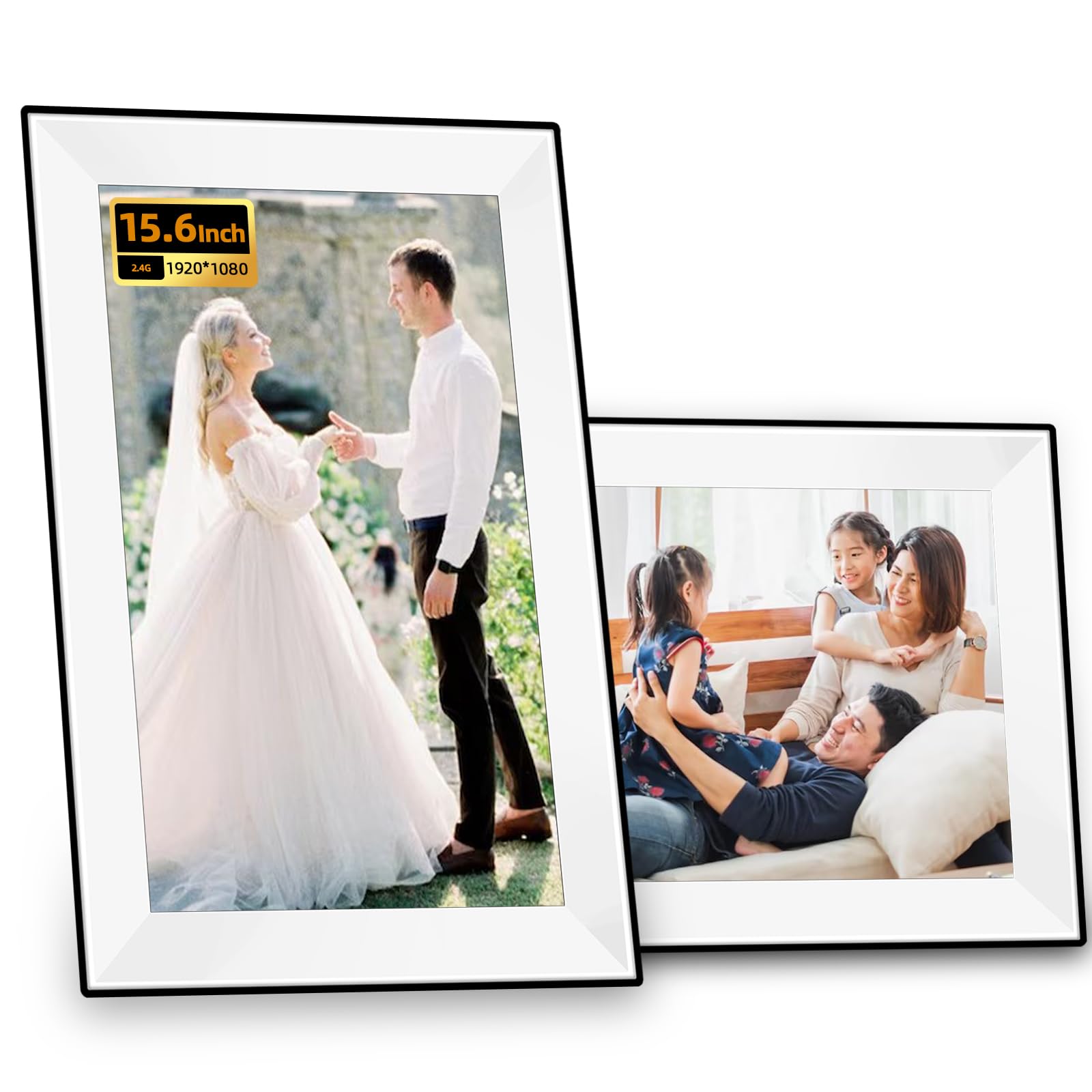 フォトフレーム Social Photo Frame Amazon.com : Bgift 15.6 Inch Large Digital Picture Frame, 1920