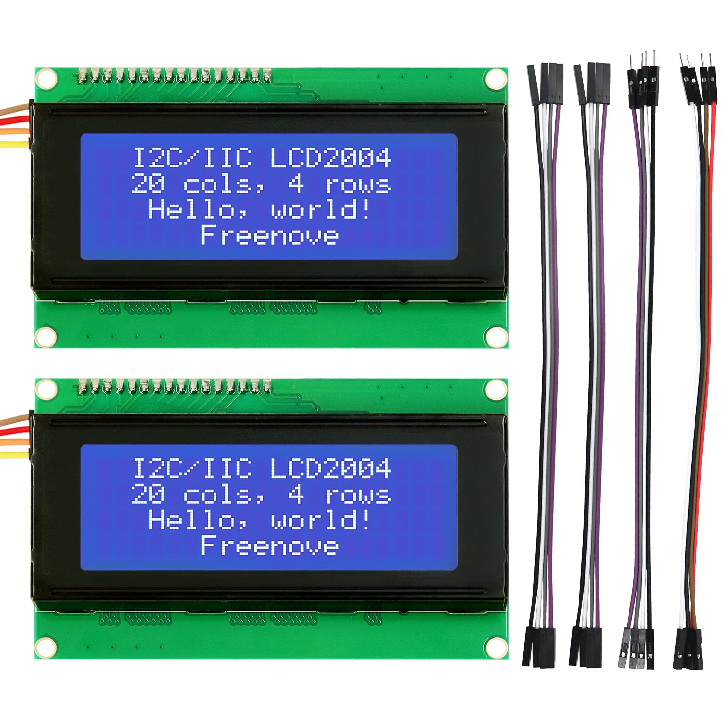 Amazon.co.jp: Freenove I2C IIC LCD 2004 モジュール (2 パック), TWI