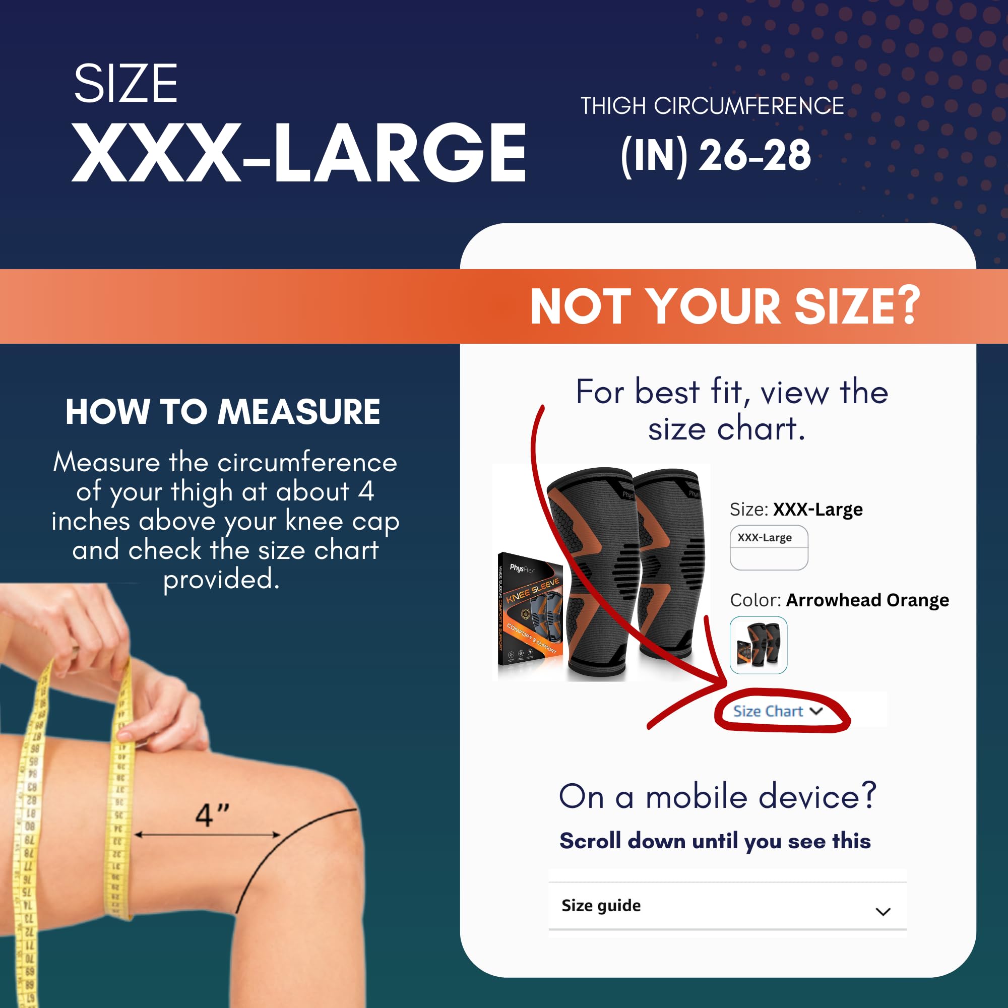 Knee Brace for Pain Relief - 2 Pack Knee Compression Sleeves for Men and Women - Support for Weightlifting, Gym, Workout, Volleyball - Meniscus Tear, ACL, Arthritis (Vortex, Black/Gray, XX-Large)