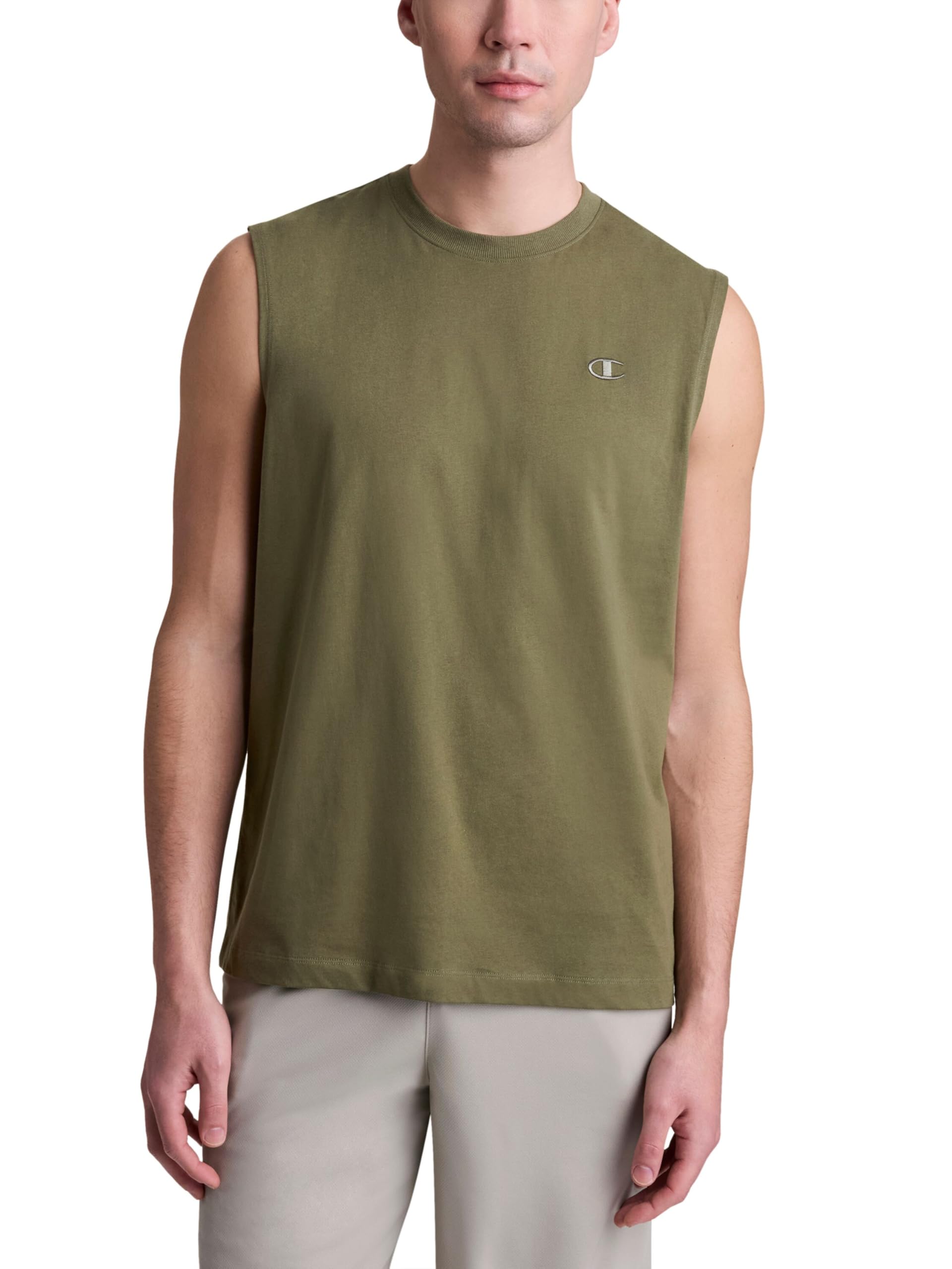 Champion Men's Muscle Tank, Classic Graphic Muscle Tee, Sleeveless T-shirt for Men (Reg. Or Big &amp; Tall)