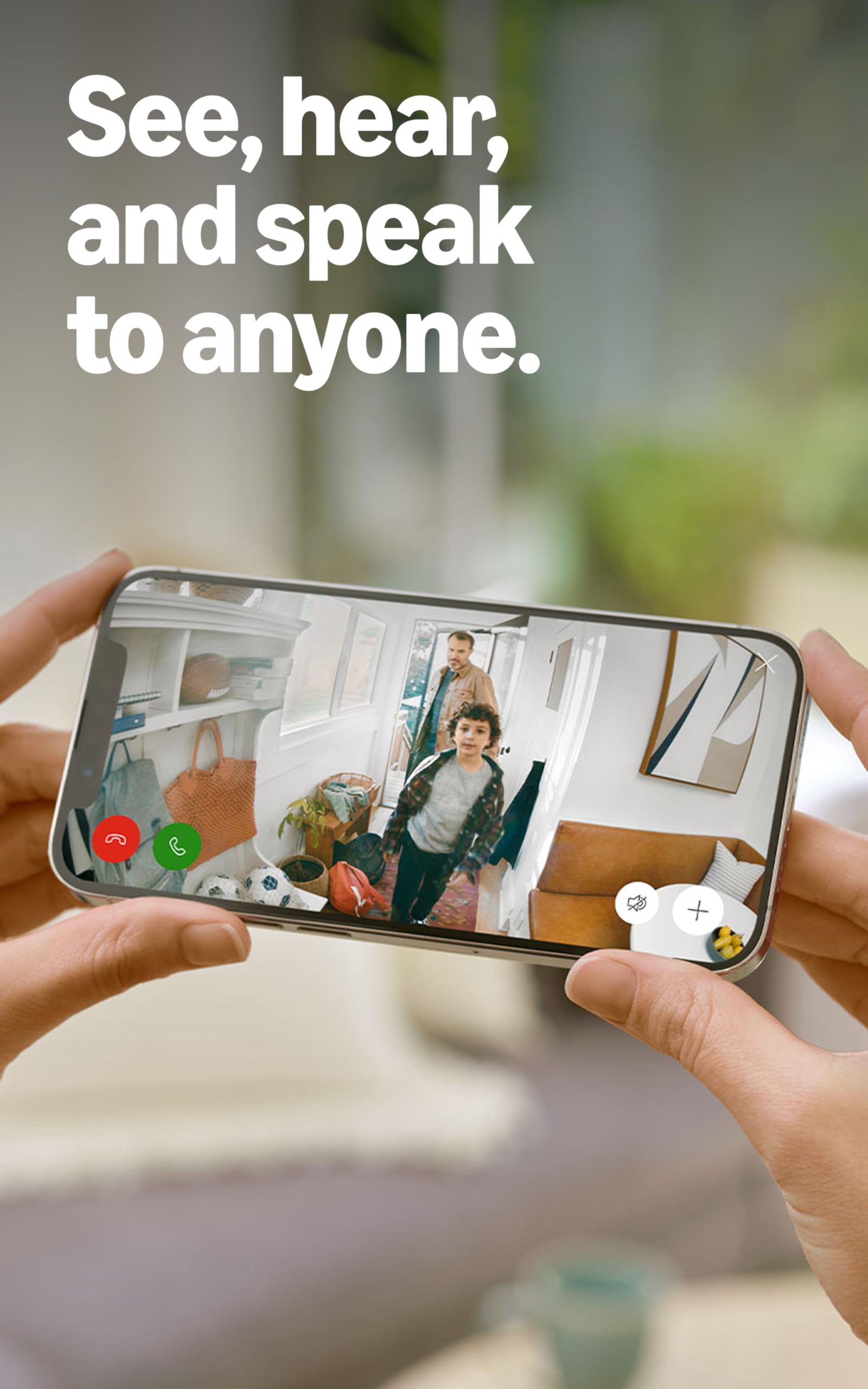 Ring Indoor Cam — Home or business security in 1080p HD video, White