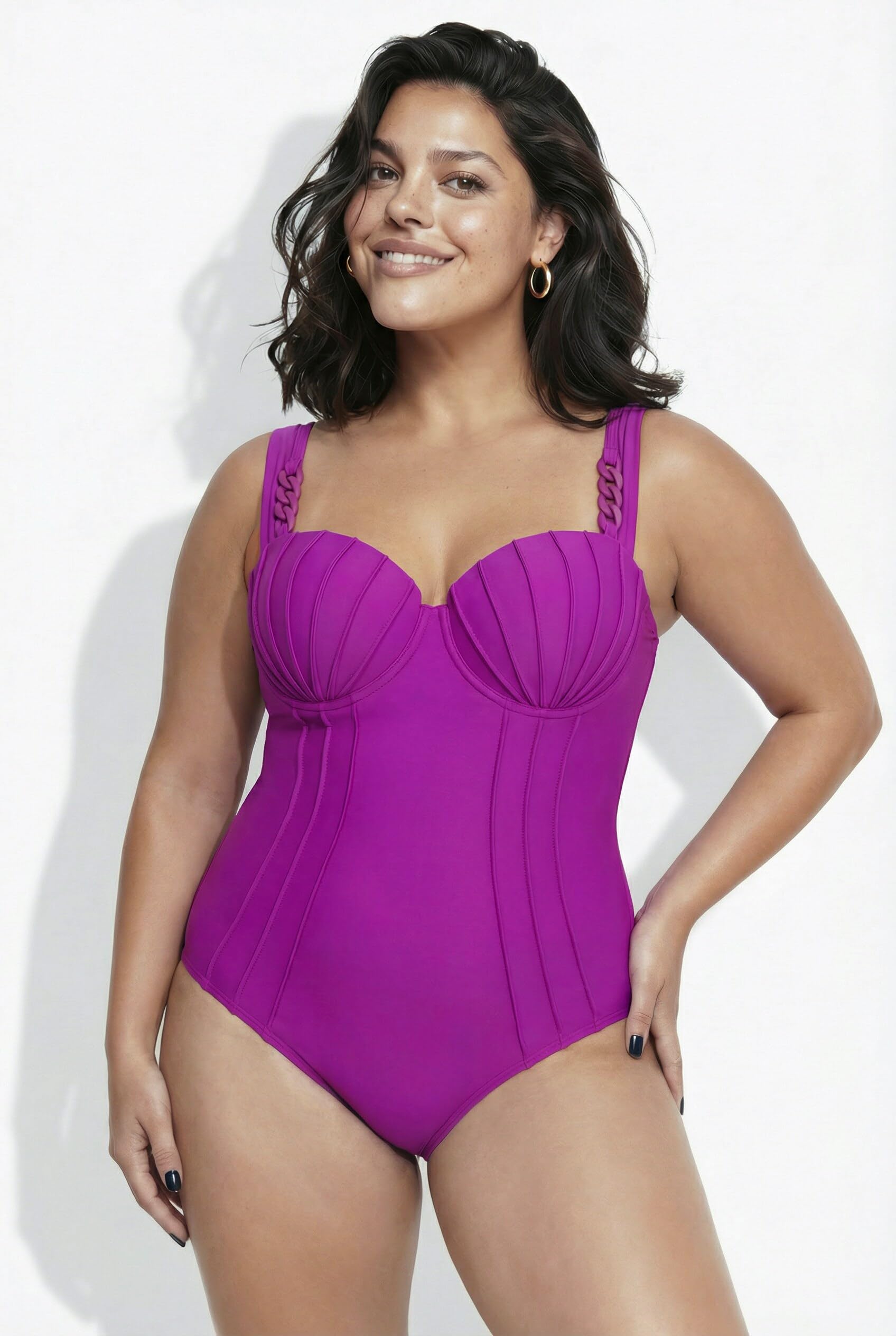 Ulla Popken Mujer Bañador