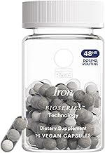 Ritual Iron Supplement to Support Low Iron Levels 60 mg | 48-hour Dosing Routine with BioSeries™ Technology plus Vitamin A and C. Designed for Optimal Absorption and Minimal GI Discomfort* 15 Servings