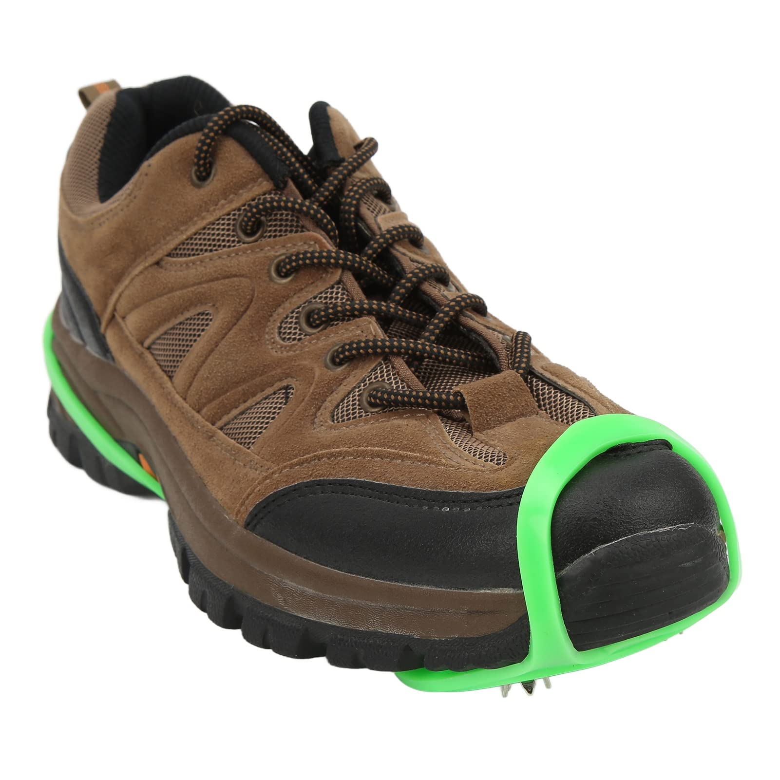 1pair Ice Grips Anti Skid 5 Studs Crampons Ice Cleats Snow Traction Cleats Crampons for Shoe and Boots for Walking on Snow and Ice (S)