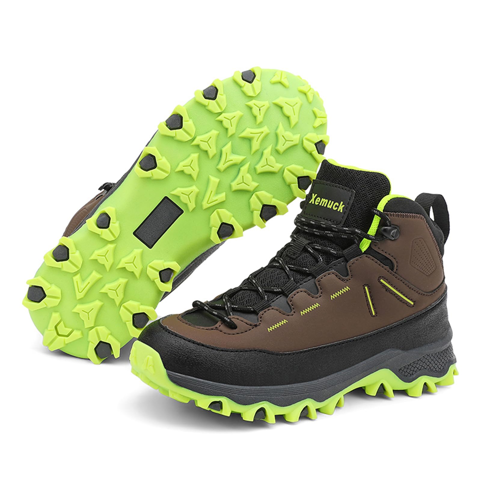 Zapatos de senderismo para niños, botas de trekking, botas de senderismo para niñas, zapatillas de senderismo, zapatillas de trekking, cómodas para cuatro estaciones, zapatos UE 30-39