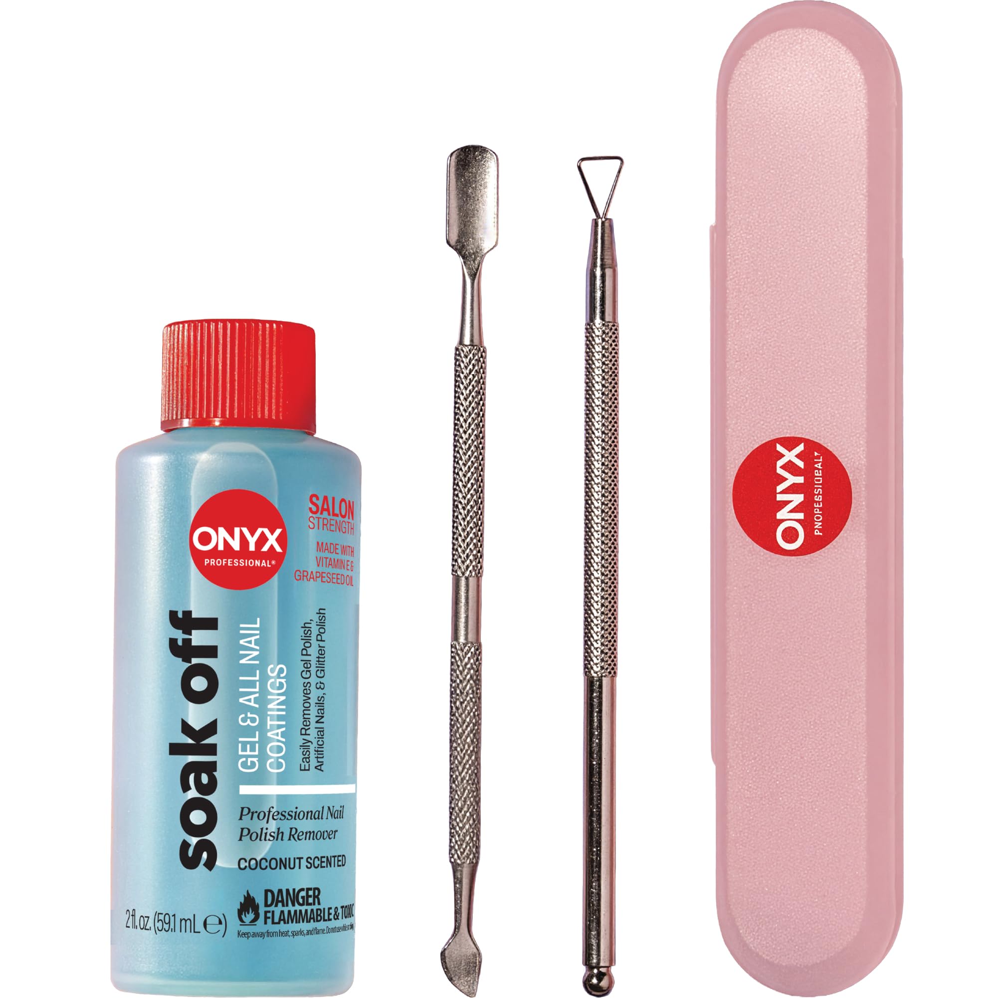 Onyx Acetone Nail Remover Kit - Fast & Easy -14