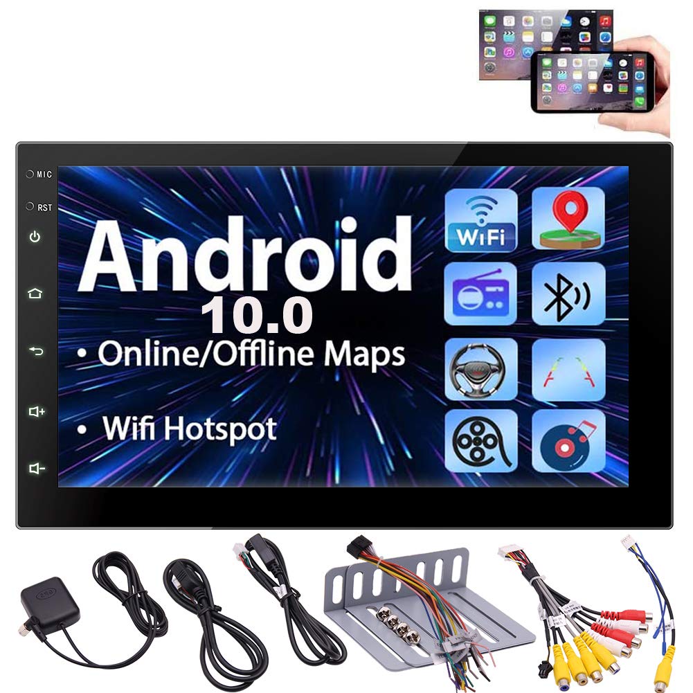EINCAR Android 10.0 Stereos System 7 inch Touch Screen Car Radio