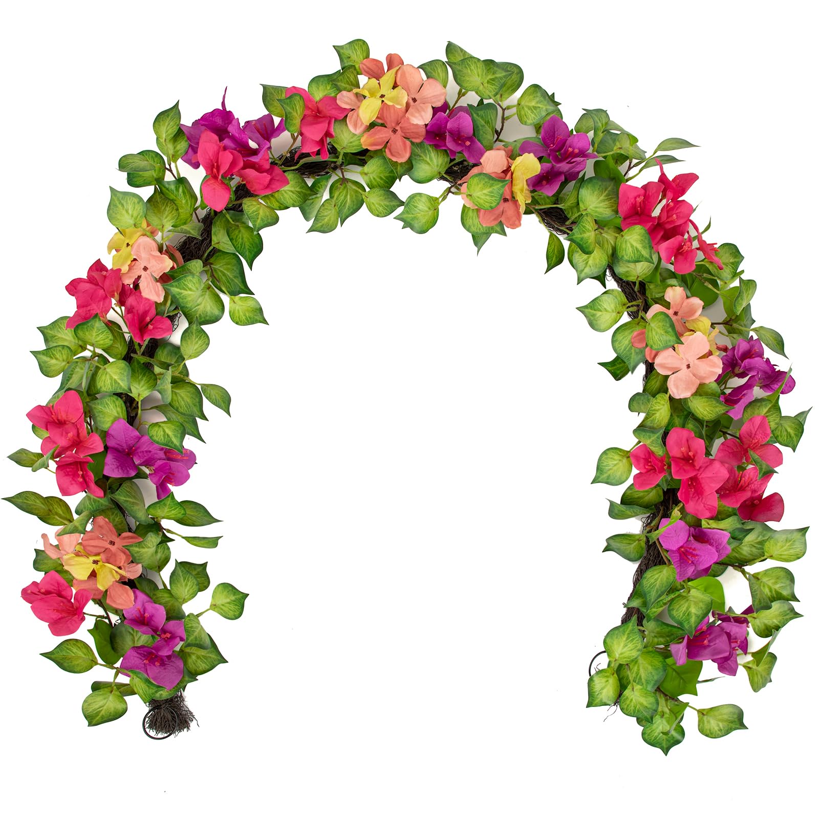 Photo 1 of Briful 5.5FT Artificial Bougainvillea Garland