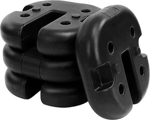 Elevon Juego de 4 pesos para toldo con diseño sin pellizcos para una fácil instalación y extracción para asegurar tiendas de campaña y sombrillas en