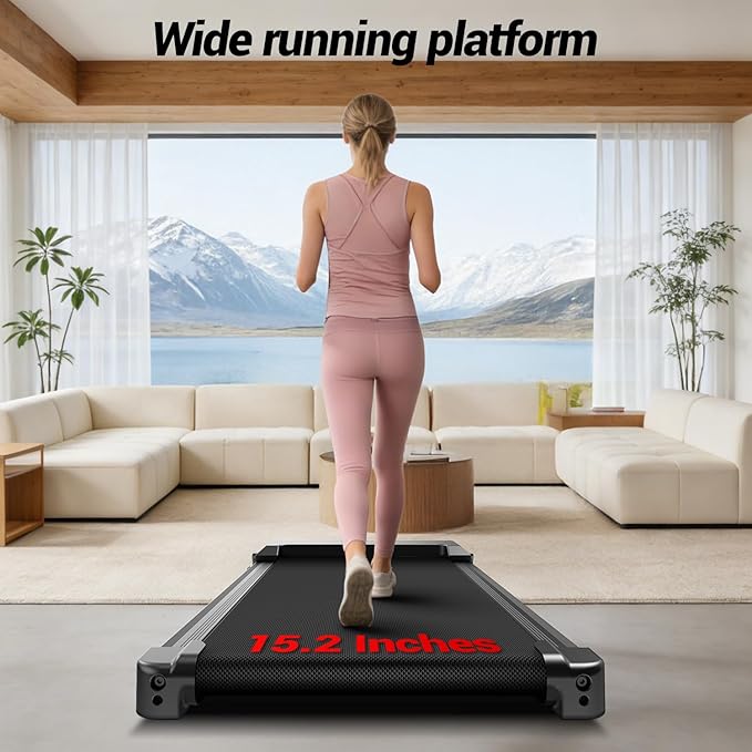 Caminadora Plegable con Inclinación 16%, Velocidad 7.5 MPH, Capacidad 400 LB miniatura 4