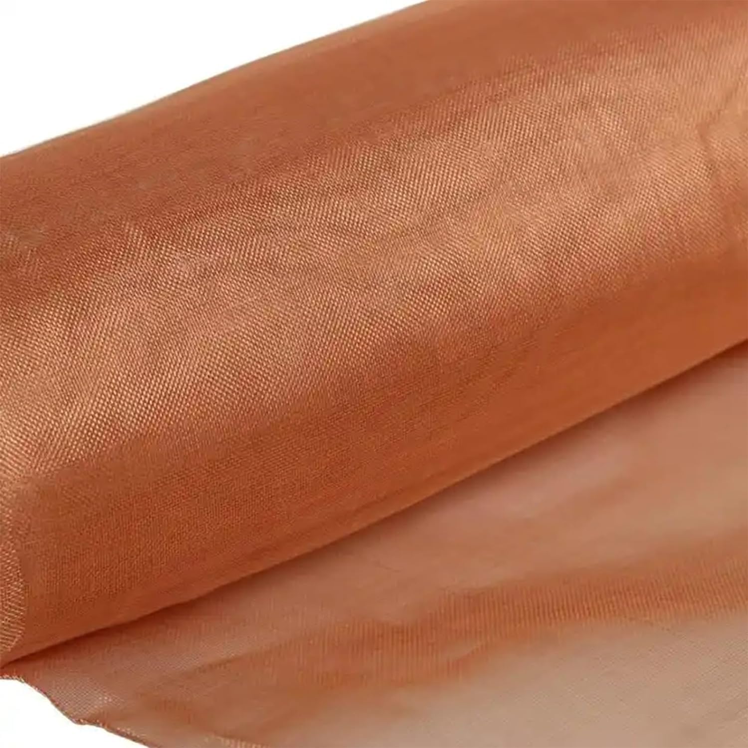 Copper Brass Wire Mesh Screen Roll for Electromagnetic Shielding, 235 Mesh, 1x1m Metal Woven Mesh Netting for Signal Protection and Filtration