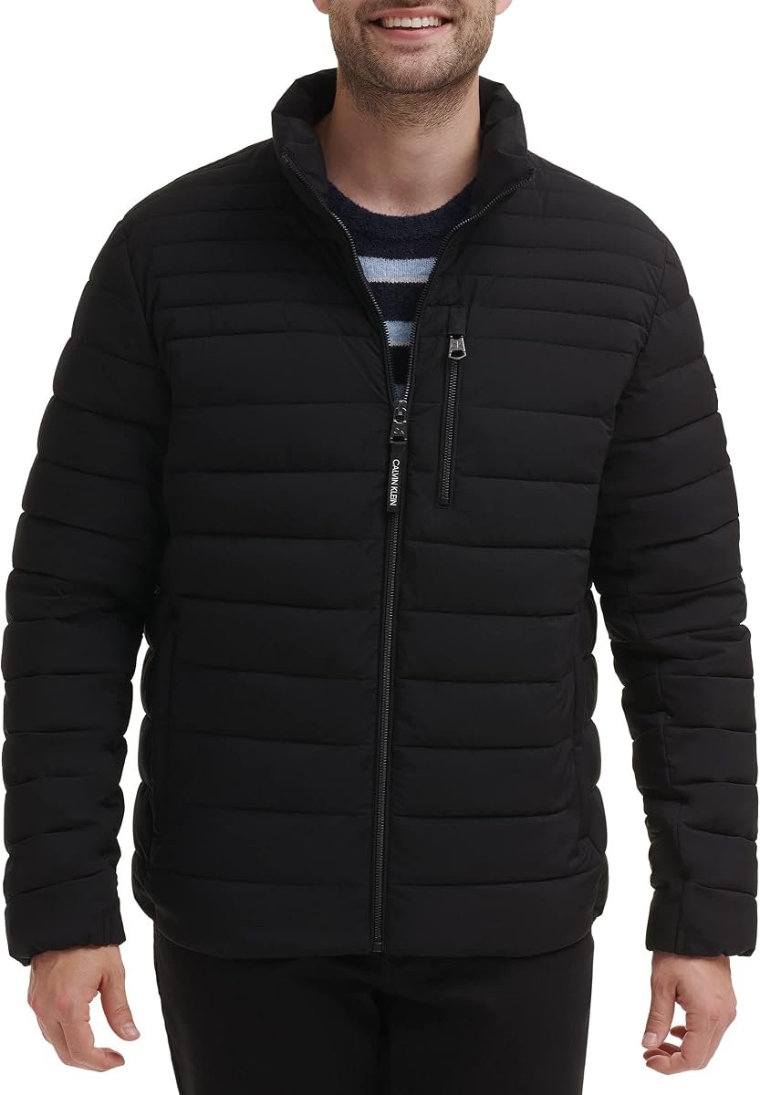Men's Full Zip Down Puffer Coat