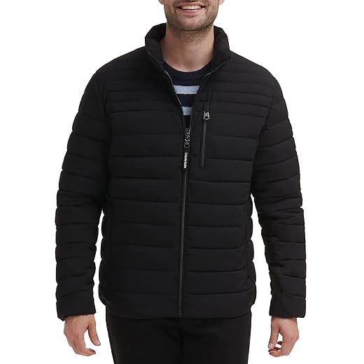 Jaqueta Full Zip Down Puffer Coat Calvin Kleinmasculino