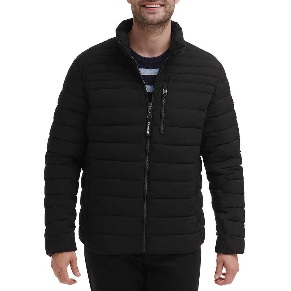 Clothing Calvin Klein Men's Hooded Puffer Coat Best Calvin