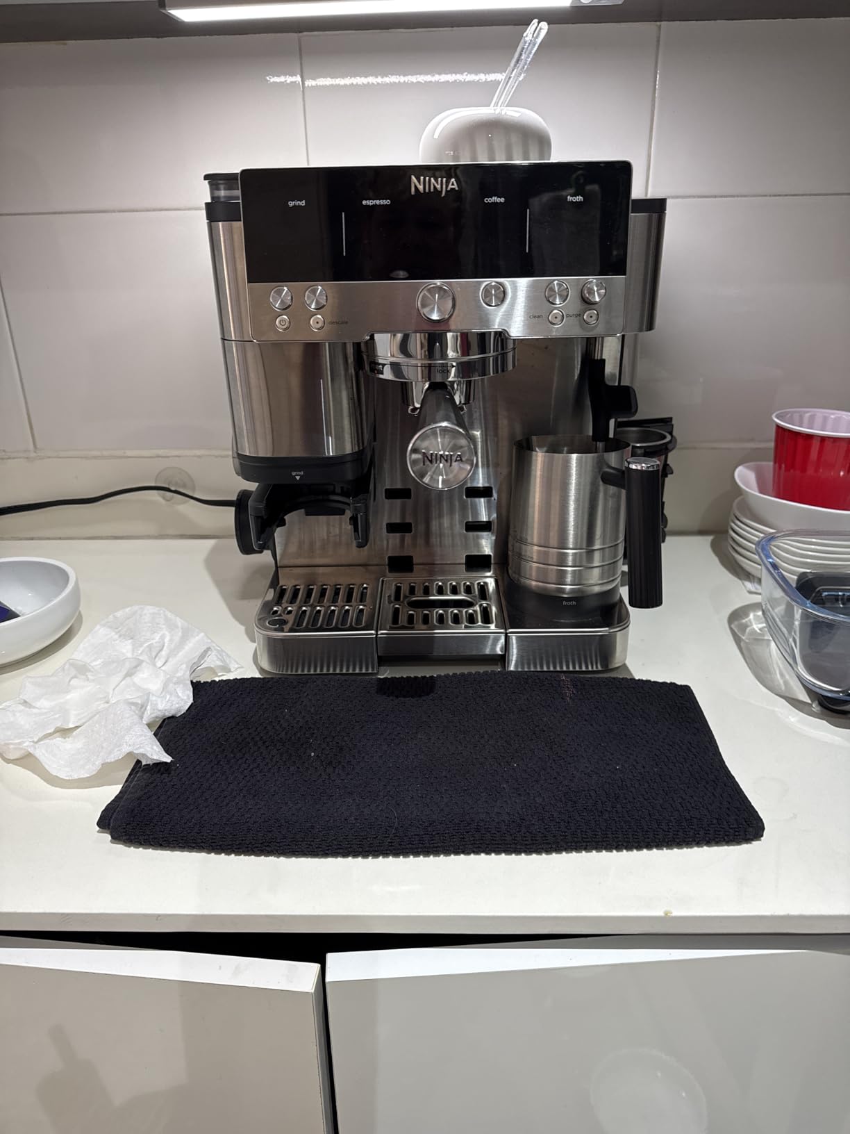 Ninja Luxe™ Café Premier Series Espresso Machine Drip Coffee Maker & Cold Brew Machine photo review