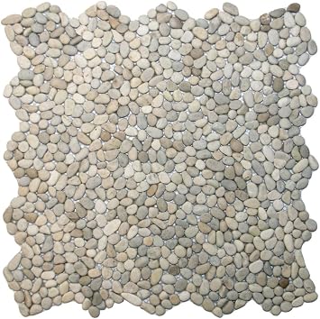 CNK Mini Java Tan Pebble Tile