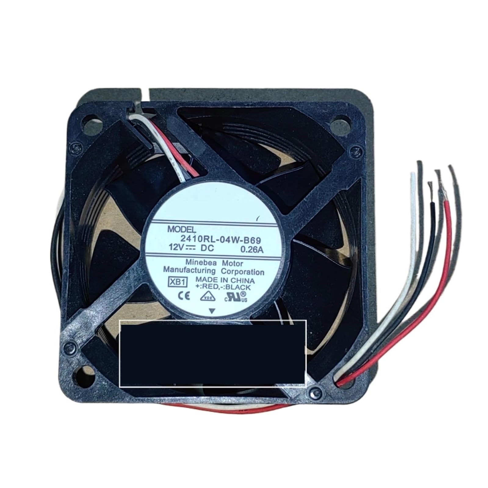 TYHUJKKL 2410RL-04W-B69 6025 12V 0.26A cooling fan