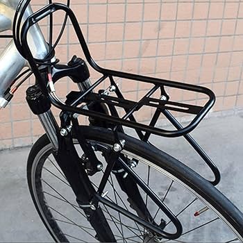 Amazon.co.jp: 自転車用ラック フロントラック 自転車キャリア 自転車