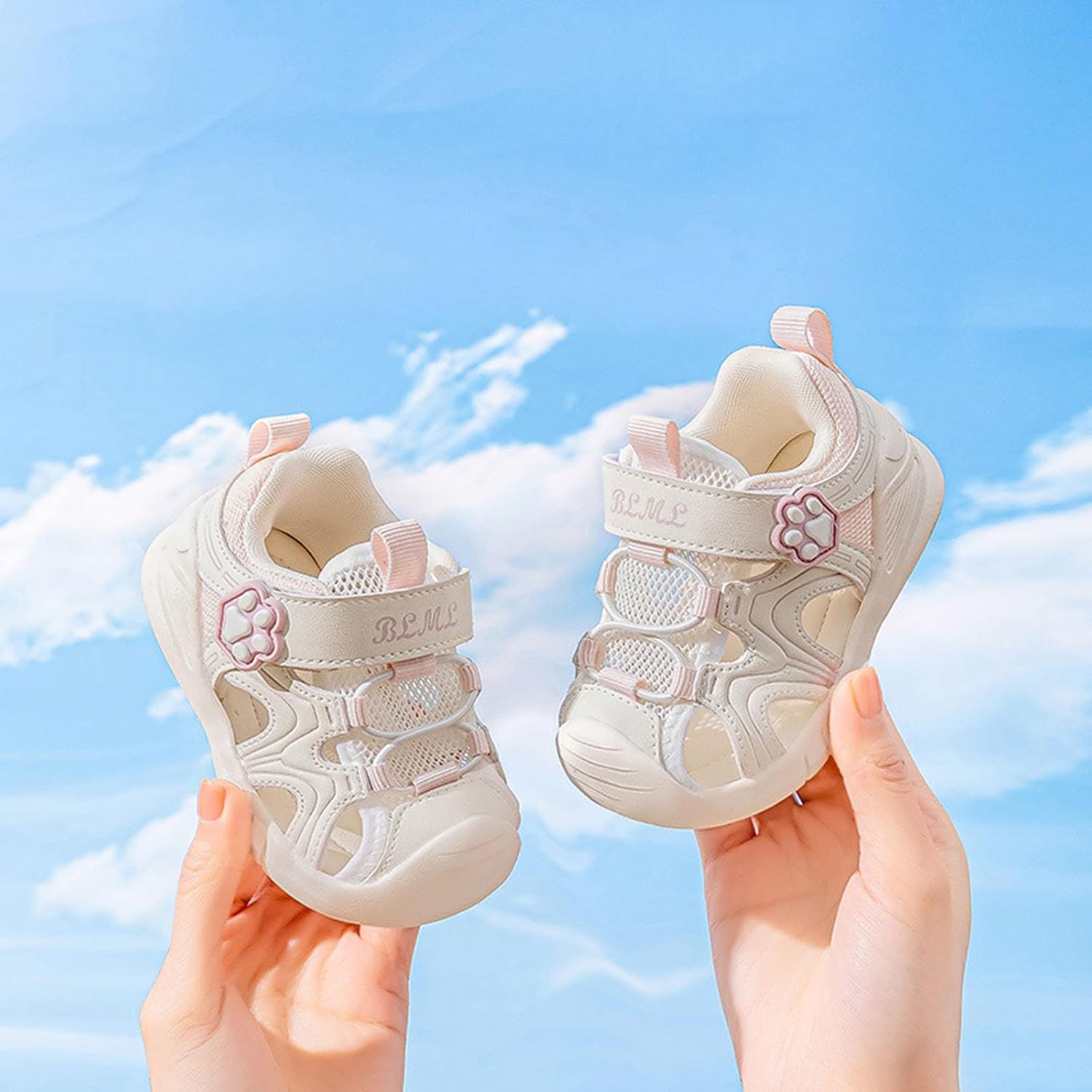 Toddler Boys Girls Water Shoes Closed Toe Breathable Lightweight Qucik-Dry Sport Outdoor Sandals Summer Beach Shoes
