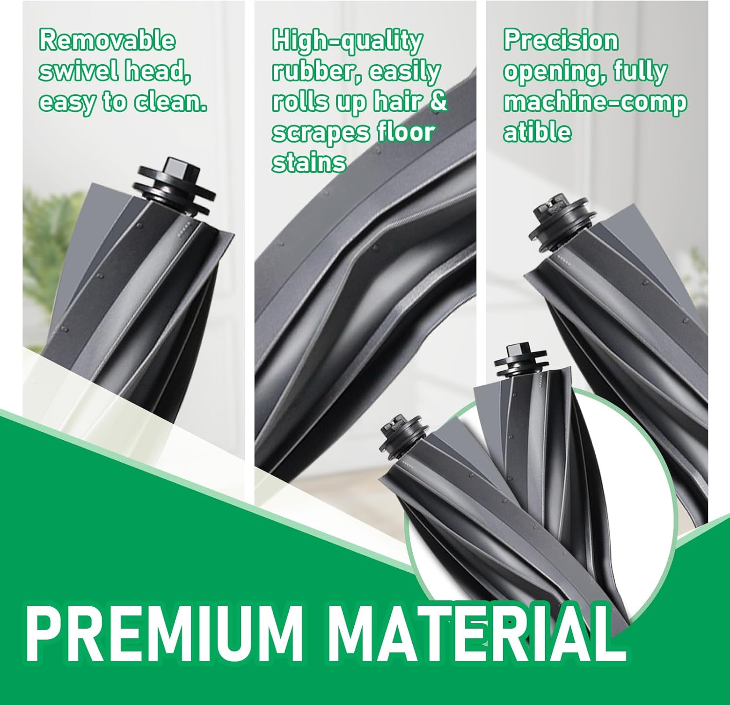 25Pcs Replacement Accessories Kits for Dreame X40Ultra / L40 Ultra /X40 Master /L40 Gen2 for MOVAP10 Pro Ultra - 1 Main Brush, 4 Filters, 6 Mop Pads,8 Dust Bags, 6 Side Brush, 1 Screwdriver