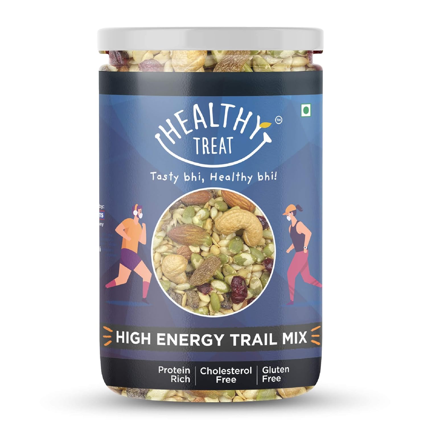 Healthy Treat High Energy Trail Mix (Bulk pack 1250 g (Pack of 5