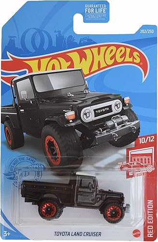 Hot Wheels Toyota Land Cruiser - 202/250 - Rojo Edición 10/12