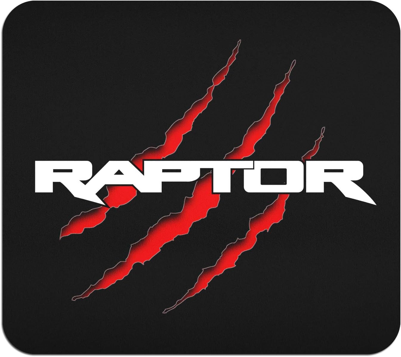 Made for Ford F-150 Raptor Claw Marks Black Graphic PC Mouse Pad for Gaming and Office