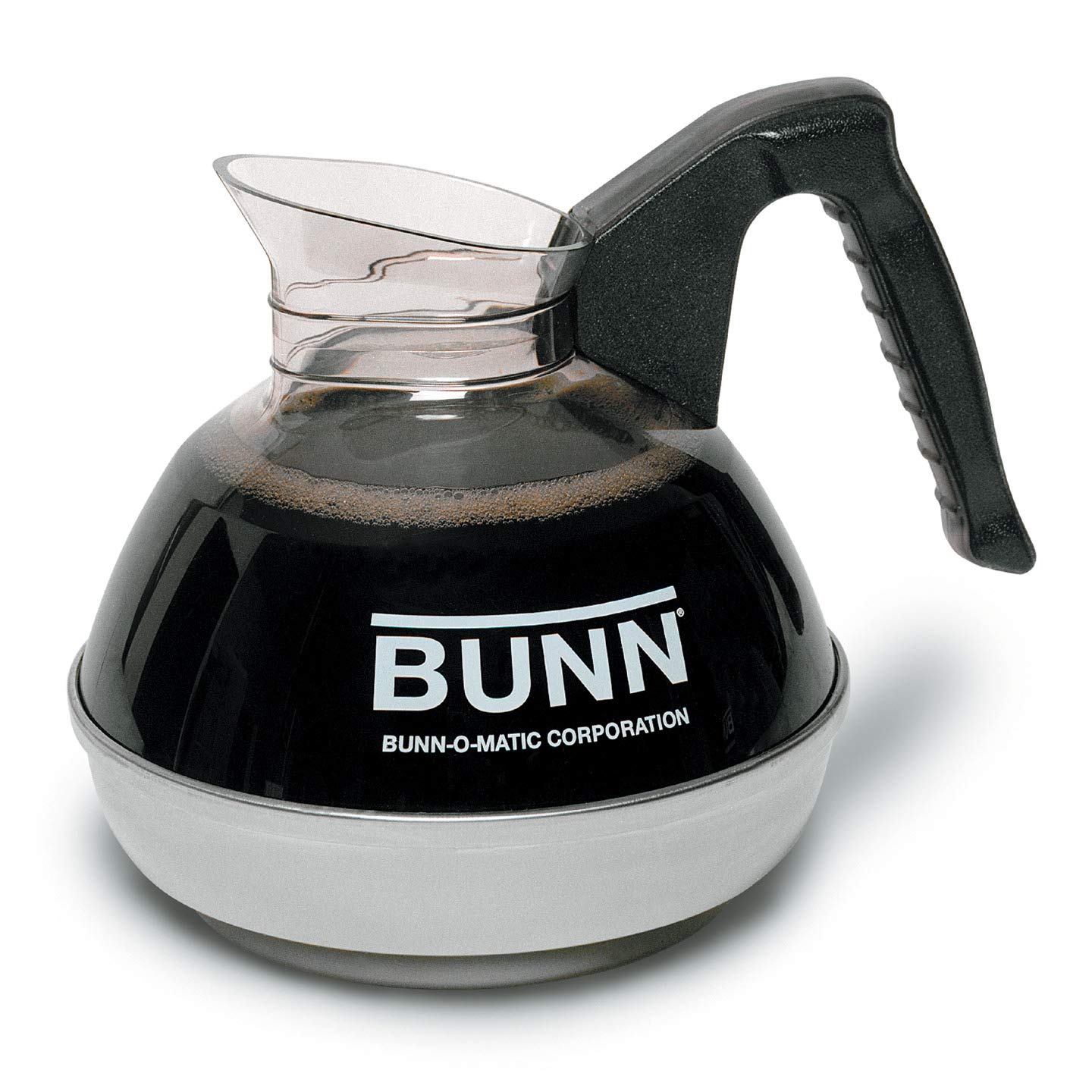BUNN 12 Cup Easy Pour Commercial Decanter with Handle (3 Pack), Black