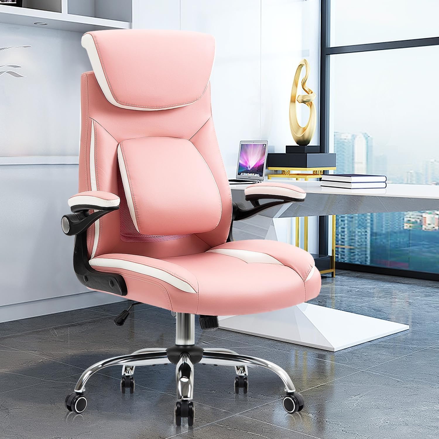 YAMASORO Ergonomic Executive Office Chair High Back Home Computer Desk Chair with