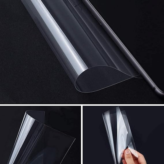 H&W Fuse Bead Iron Paper, Transparent Plastic Ironing Sheet, 20PCS
