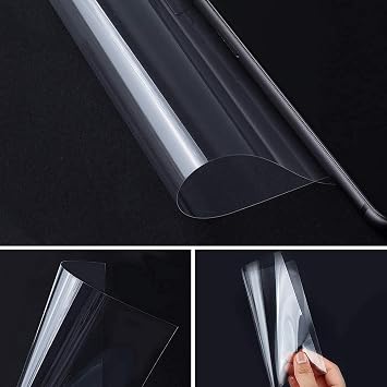 H&W Fuse Bead Iron Paper, Transparent Plastic Ironing Sheet, 20PCS