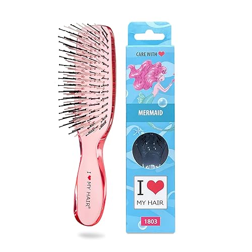 Frizo Pro - I Love My Hair Brush - Cepillo para todo tipo de cabello, cepillo desenredante para cabello húmedo o seco, cepillos de cabello para