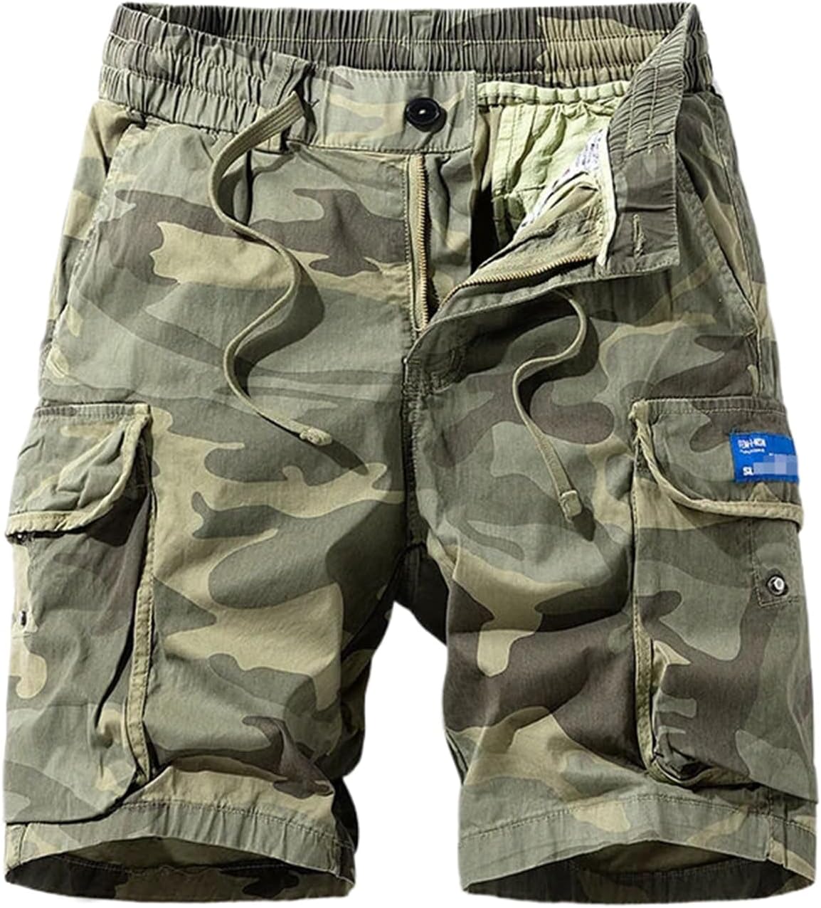 Summer Men Cotton Cargo Shorts Man Jogger Sport Casual Beach Streetwear Shorts