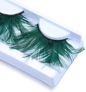 5 Pairs White Lashes Lashes 3D Multi-Layered Anime Manga Lashes Effect Fluffy Eye White False Eyelashes For Halloween Masquerade Eyelash Tools