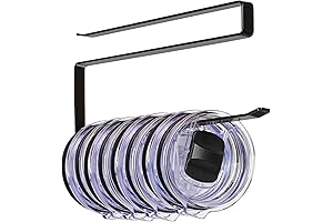 Tumbler Lid Organizer: De-Clutter Your Kitchen with Up to 10 Lid Storage Hooks