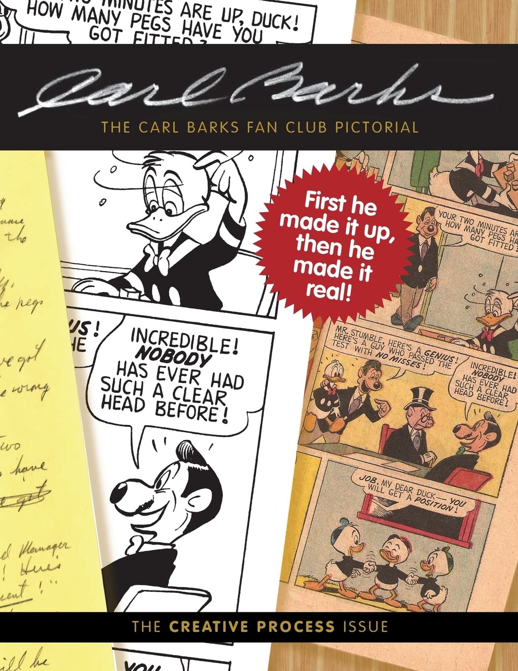 The Carl Barks Fan Club Pictorial: The Creative Process Issue: 3